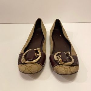 Gucci Monogram Flat